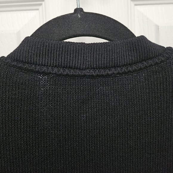 St. John Basics Black Knit Formal Jacket Cardigan - Picture 14 of 15